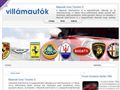 http://villam-autok.x4host.eu/ ismertető oldala